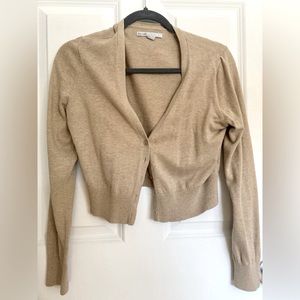 Old Navy tan button up cardigan
